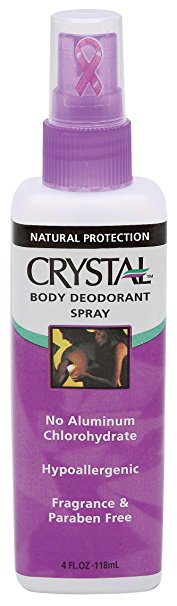 CRYSTAL BODY DEODORANT Spray - Unscented (4 fl oz)