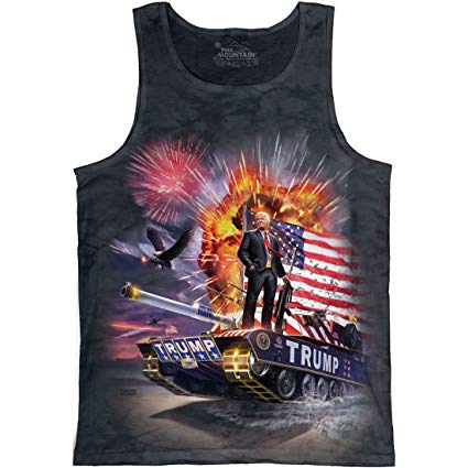 The Mountain Epic Trump Tank Top - Charcoal
