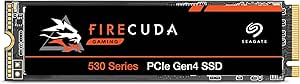 Seagate FireCuda 530 NVMe SSD, 2TB, Modellnr.: ZP2000GM3A003