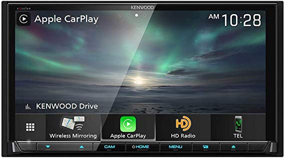 Kenwood Excelon DDX8906S 6.95" Wireless Apple CarPlay and Wireless Android Auto DVD Receiver