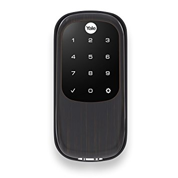 Yale Security YRD-240-HA-0BP Real Living Electronic Key Free Touch Screen Deadbolt with Zigbee HA1.2 Technology, Oil Rubbed Bronze, Works with Amazon Alexa