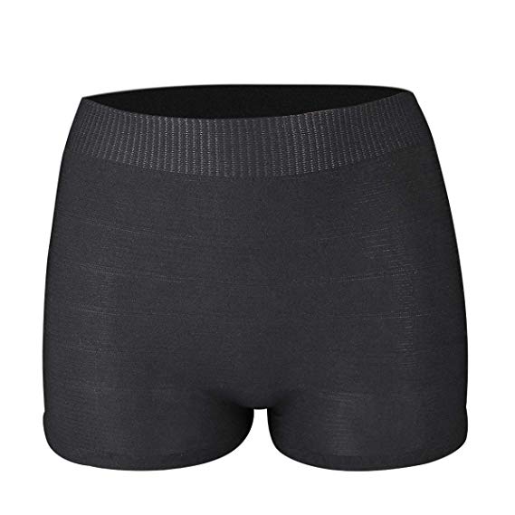 Women Mesh Postpartum Panties Washable Reusable Short Underwear Suitable for Post Surgical Recovery, Breathable, Stretchy, Light (2X-Large, Black-6 Pack)