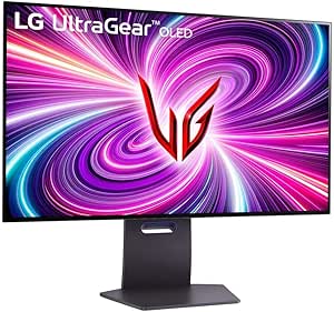 LG Electronics 32GS94UX-B.AEU UltraGear 4K UHD Gaming Monitor 32", 3840 x 2160, 16:9, 0.03ms GtG, 480 Hz, DCI-P3, HDR10, NVIDIA G-SYNC Compatible, AMD FreeSync Premium- Weiß