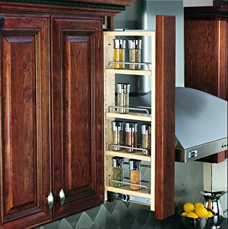 Rev-A-Shelf 3" Wall Pullout (30" H) Fillers, Natural