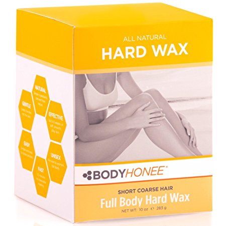 Full Body Hard Wax: For Short, Coarse Hairs – Men & Women (10 oz)