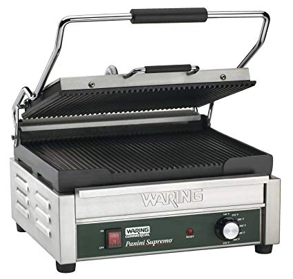 Waring Commercial WPG250 120-volt Italian-Style Panini Grill, Large