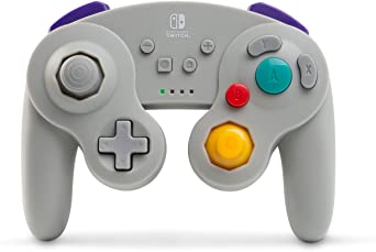 PowerA Wireless GameCube Style Controller for Nintendo Switch Grey
