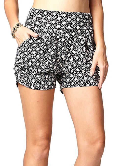 Premium Ultra Soft Harem Shorts - Pockets - 40 Trending Prints