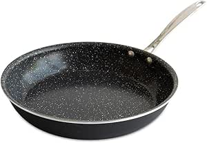 Nordic Ware Basalt Aluminum Saute Skillet, 12-Inch, Ceramic Coating