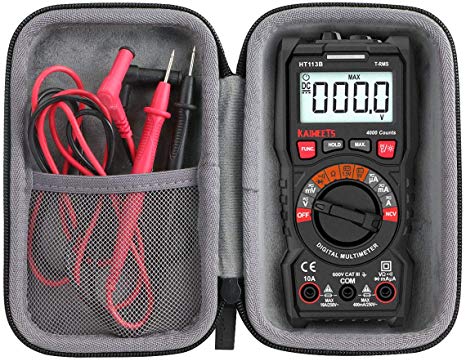 co2crea Hard Travel Case for KAIWEETS Digital Autoranging Multimeter TRMS 4000 Counts NCV