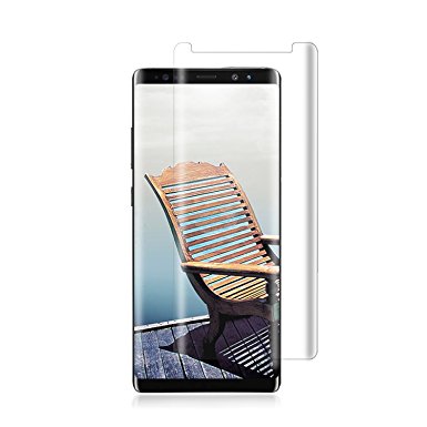 BBInfinite Galaxy Note 8 Screen Protector, Tempered Glass Screen Protector [Case-Friendly] HD Clear Film Anti-Bubble 3D Touch Screen Protectorfor Samsung Galaxy Note 8(Clear).