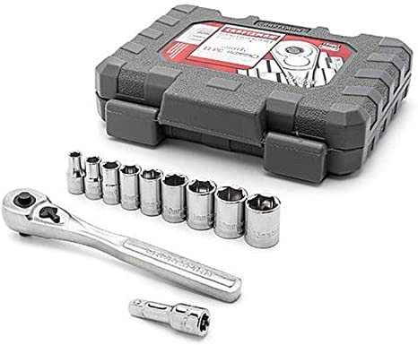 Craftsman 11 Piece Socket Wrench Set 6 Point, 9-34861