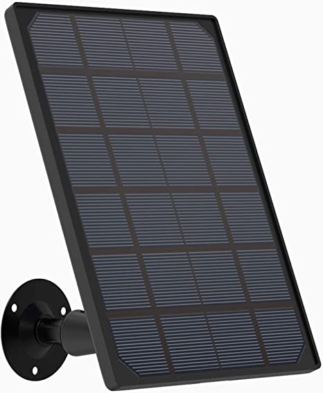Solar Panel Supply for ieGeek Rechargeable Battery Wireless Security Camera