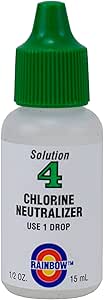 Pentair R161204 No.4 Chlorine Neutralizer Solution, 1/2-Ounce