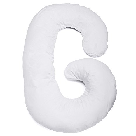 S2BMOM Premium Contoured Total Body Pillow / Maternity Pillow / Pregnancy Pillow ( J Shape )