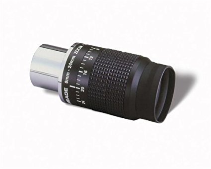 Meade Instruments 07199-2 Series 4000 8 to 24-Millimeter 1.25-Inch Zoom Eyepiece (Black)