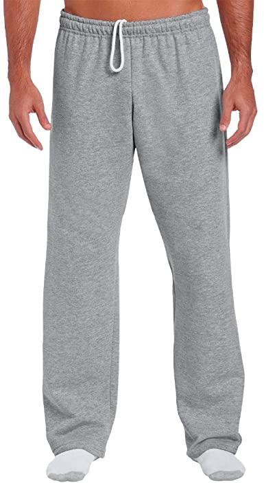 Gildan Men's Heavy Blend Open-Bottom Sweatpants