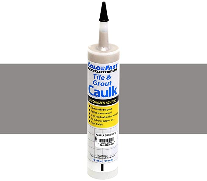 TEC Color Matched Caulk by Colorfast (Sanded) (934 Delorean Gray)