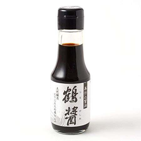 Japanese Yamaroku Soy Sauce, 4 Years Aged, Tsuru-Bisiho, 3.4 oz(100ml)