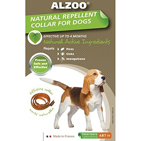 Alzoo Diffusing Dog Collar