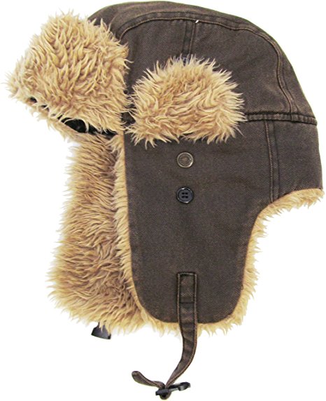 KBETHOS Winter Trooper Trapper Hunting Hat Bomber Aviator Winter Cap