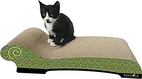 Imperial Cat Animal Scratch 'n Shapes Sofa Scratcher Chaise, Large