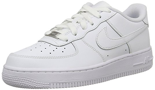 Nike Unisex-Adult Air Force 1 Gs Leather Fashion-Sneakers