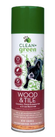 Clean   Green Wood and Tile Pet Odor and Stain Remover for Dogs, 16-Ounce