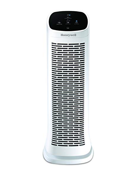 Honeywell HFD300C AirGenius 3 Air Cleaner/Odour Reducer, Quiet Operation, Captures 99.9% of Harmful Particles Including Mould, Certain Bacteria, Odours, Pet Hair, Pollen, Dust, Smoke, Large Room Air Cleaner