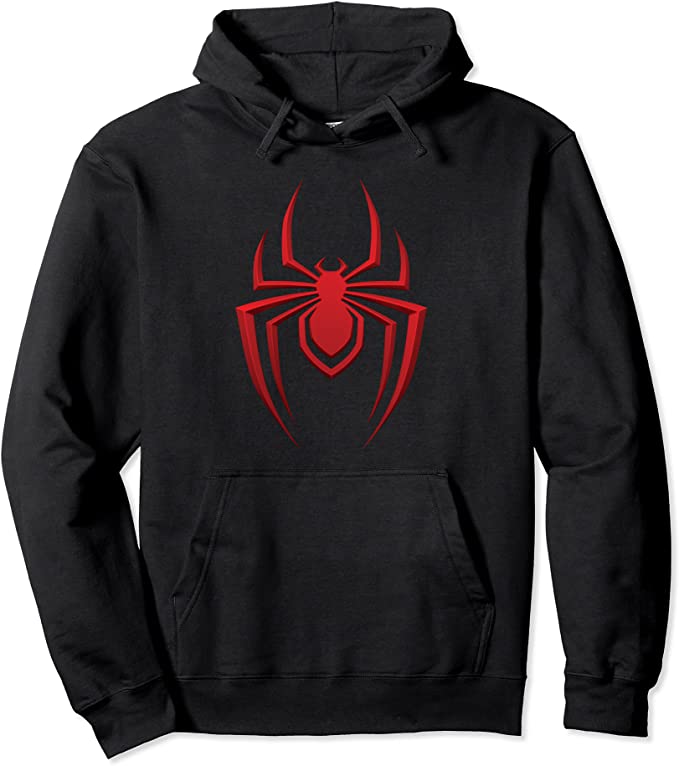 Marvel Spider-Man: Mile Morales Game Spider Icon Pullover Hoodie