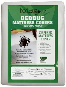 Hygea Natural KIng Size 100% Tear Free Vinyl Bed Bug Mattress Cover or Box Spring Cover | VINYL | 100% Waterproof Mattress Protector - Dust Mite & Allergen Proof - Box Spring Recommended.