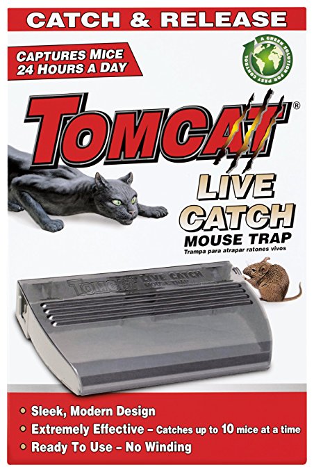 Tomcat Live Catch Mouse Trap (Multiple Mouse Size)