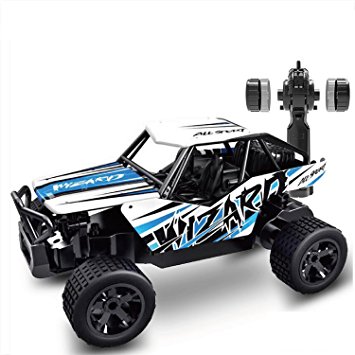 Hi-Tech Kids Control Remote Car 1/20 Scare Off-Road Rock Crawler Racing Car with 2.4 GHz Radio Controller, Rechargeable 700mAh Vehicle Battery Included