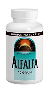 Source Naturals Alfalfa 10 Grain 648mg, 250 Tablets