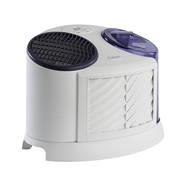 AIRCARE 7D6 100 4-Speed Table Top Evaporative Humidifier, Grey