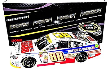 AUTOGRAPHED 2014 Dale Earnhardt Jr. #88 National Guard Racing (Hendrick Motorsports) CHASE FOR THE SPRINT CUP (The Battles) Signed Lionel 1/24 NASCAR Diecast Car with COA (#0473 of only 1,261 produced!)