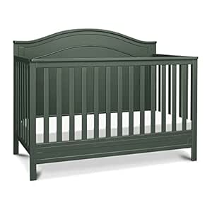 DaVinci Charlie 4-in-1 Convertible Crib in Forest Green, Greenguard Gold Certified