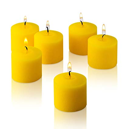 Votive Citronella Candle - Pack of 36 - High Scented Citronella Candles – for Outdoor/Indoor Use - 10 Hour Burn Time - Made in USA