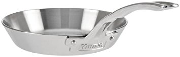 Viking Contemporary 3-Ply Stainless Steel Fry Pan, 8 Inch