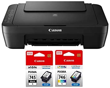 Canon MG3070S All-in-One Inkjet Colour Printer with PG745S & CL746S Ink Cartridge