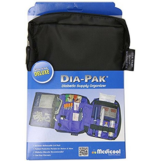 Medicool DIA-PAK Deluxe Diabetic Supply Organizer 1 Each