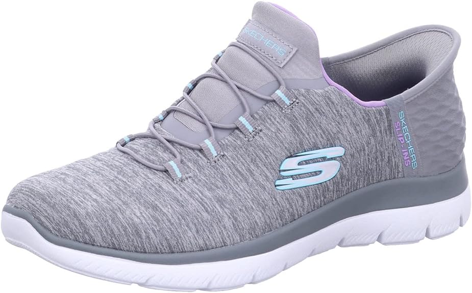 Skechers Women's Hands Free Slip Ins Summits Dazzling Haze Sneaker