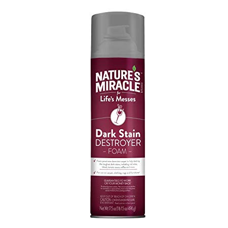 Nature's Miracle Brand for Life's Messes Dark Stain Destroyer, 17.5 Ounce