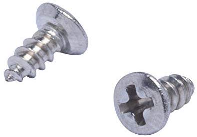 #4 X 1/4" Stainless Oval Head Phillips Wood Screw (100pc) 18-8 (304) Stainless Steel Screws by Bolt Dropper