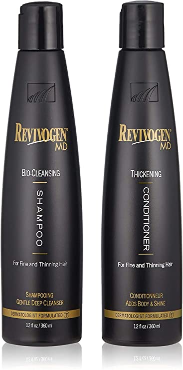 Revivogen MD Bio Cleansing Shampoo Thickening Conditioner Duo Set