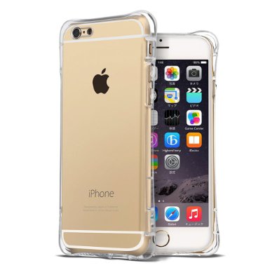 iPhone 6s Case iPhone 6 Case Cornmi AIR CUSHION Soft Flexible Ultra Thin Gel TPU Bumper Cover with Shockproof Protective Cushion Corner Scratch-Proof Case for iPhone 6S Crystal Clear