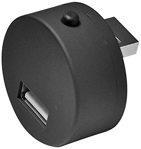 Seattle Sports SurviVolts USB On/Off Power Bank Switch, Black