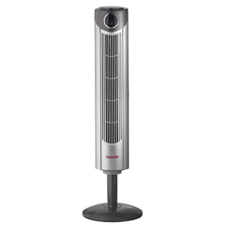 Swissler Ultra Wind 42 Inch Adjustable Oscillating Tower Fan with Smart LCD & Remote Control