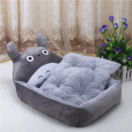 BigBig Home Short Plush Keep Warm Cartoon Appearance Hypoallergenic Rectangular Dogs&Cats Bed(4 Colors and 3 Sizes)