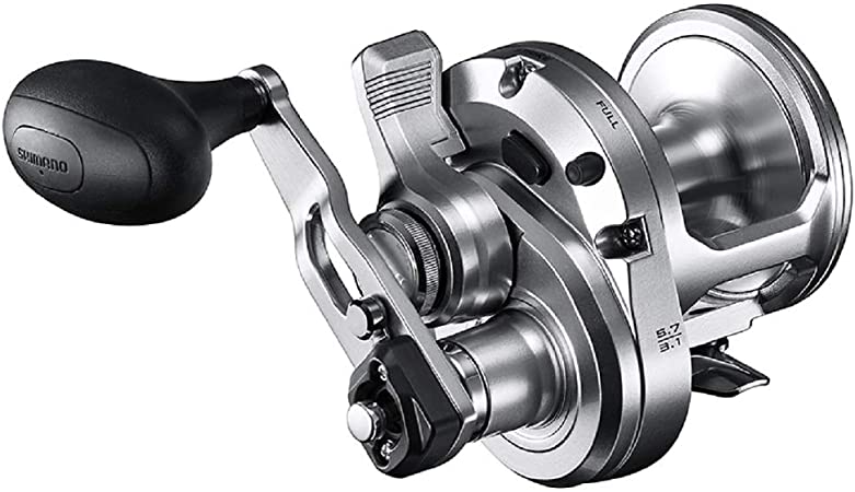 SHIMANO SpeedMaster 2 Speed Lever Drag Saltwater Fishing Reel, Right Hand Retrieve